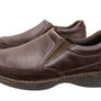 Slatters Accord Mens Wide Fit Slip On Leather Comfort Walking Shoes