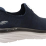 Skechers Mens D Lux Walker Quick Upgrade Extra Wide Fit Shoes