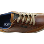Slatters Bristol Mens Comfortable Leather Lace Up Casual Shoes