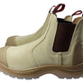KingGee Wills Suede Mens Comfort Leather Steel Safety Cap Work Boots