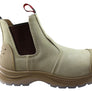 KingGee Wills Suede Mens Comfort Leather Steel Safety Cap Work Boots