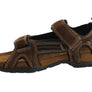 Slatters Broome II Mens Comfort Leather Sandals With Adjustable Straps