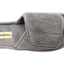 Dearfoams Mens Comfortable Collin Terry Adjustable Slide Slippers