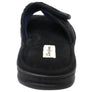 Dearfoams Mens Comfortable Collin Terry Adjustable Slide Slippers