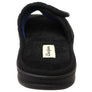 Dearfoams Mens Comfortable Collin Terry Adjustable Slide Slippers