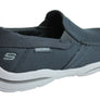 Skechers Mens Harper Walton Relaxed Fit Memory Foam Wide Fit Shoes