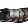 Savelli Kain Mens Leather Comfortable Cushioned Sandals Made In Brazil