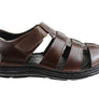 Savelli Kain Mens Leather Comfortable Cushioned Sandals Made In Brazil