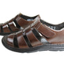 Savelli Kain Mens Leather Comfortable Cushioned Sandals Made In Brazil