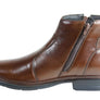 Savelli Aston Mens Comfortable Leather Dress Boots Made In Brazil