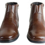 Savelli Aston Mens Comfortable Leather Dress Boots Made In Brazil