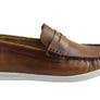 Savelli Nimble Mens Comfortable Cushioned Leather Casual Loafer Shoes