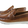 Savelli Nimble Mens Comfortable Cushioned Leather Casual Loafer Shoes
