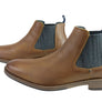 Savelli Legend Mens Comfort Leather Chelsea Dress Boots Made In Brazil