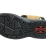 Pegada Thompson Mens Leather Comfort Cushioned Sandals Made In Brazil