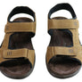 Pegada Thompson Mens Leather Comfort Cushioned Sandals Made In Brazil