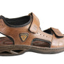 Pegada Thompson Mens Leather Comfort Cushioned Sandals Made In Brazil