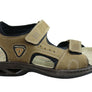 Pegada Thompson Mens Leather Comfort Cushioned Sandals Made In Brazil