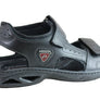 Pegada Thompson Mens Leather Comfort Cushioned Sandals Made In Brazil
