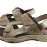 Pegada Jeff Mens Leather Comfortable Cushioned Sandals Made In Brazil
