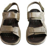 Pegada Jeff Mens Leather Comfortable Cushioned Sandals Made In Brazil
