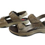 Pegada Jeff Mens Leather Comfortable Cushioned Sandals Made In Brazil