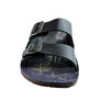 Pegada Lancester Mens Leather Comfortable Slide Sandals Made In Brazil