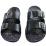 Pegada Lancester Mens Leather Comfortable Slide Sandals Made In Brazil