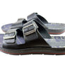 Pegada Lancester Mens Leather Comfortable Slide Sandals Made In Brazil