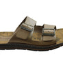 Pegada Lancester Mens Leather Comfortable Slide Sandals Made In Brazil