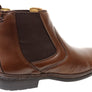 Savelli Liam Mens Comfort Leather Chelsea Dress Boots Made In Brazil
