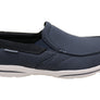 Skechers Mens Harper Walton Relaxed Fit Memory Foam Wide Fit Shoes