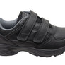 Scholl Orthaheel Amaze Mens Leather Comfortable Adjustable Strap Shoes