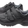 Scholl Orthaheel Amaze Mens Leather Comfortable Adjustable Strap Shoes