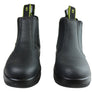 Munka Unisex Bull Slip On Comfortable Leather Steel Cap Boots