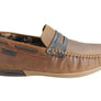 Ferricelli Mitchell Mens Leather Casual Loafer Shoes Made In Brazil
