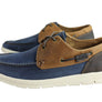Ferricelli Anchor Men Cushioned Casual Comfort Leather Lace Up Shoes