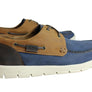 Ferricelli Anchor Men Cushioned Casual Comfort Leather Lace Up Shoes