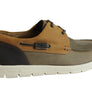Ferricelli Anchor Men Cushioned Casual Comfort Leather Lace Up Shoes