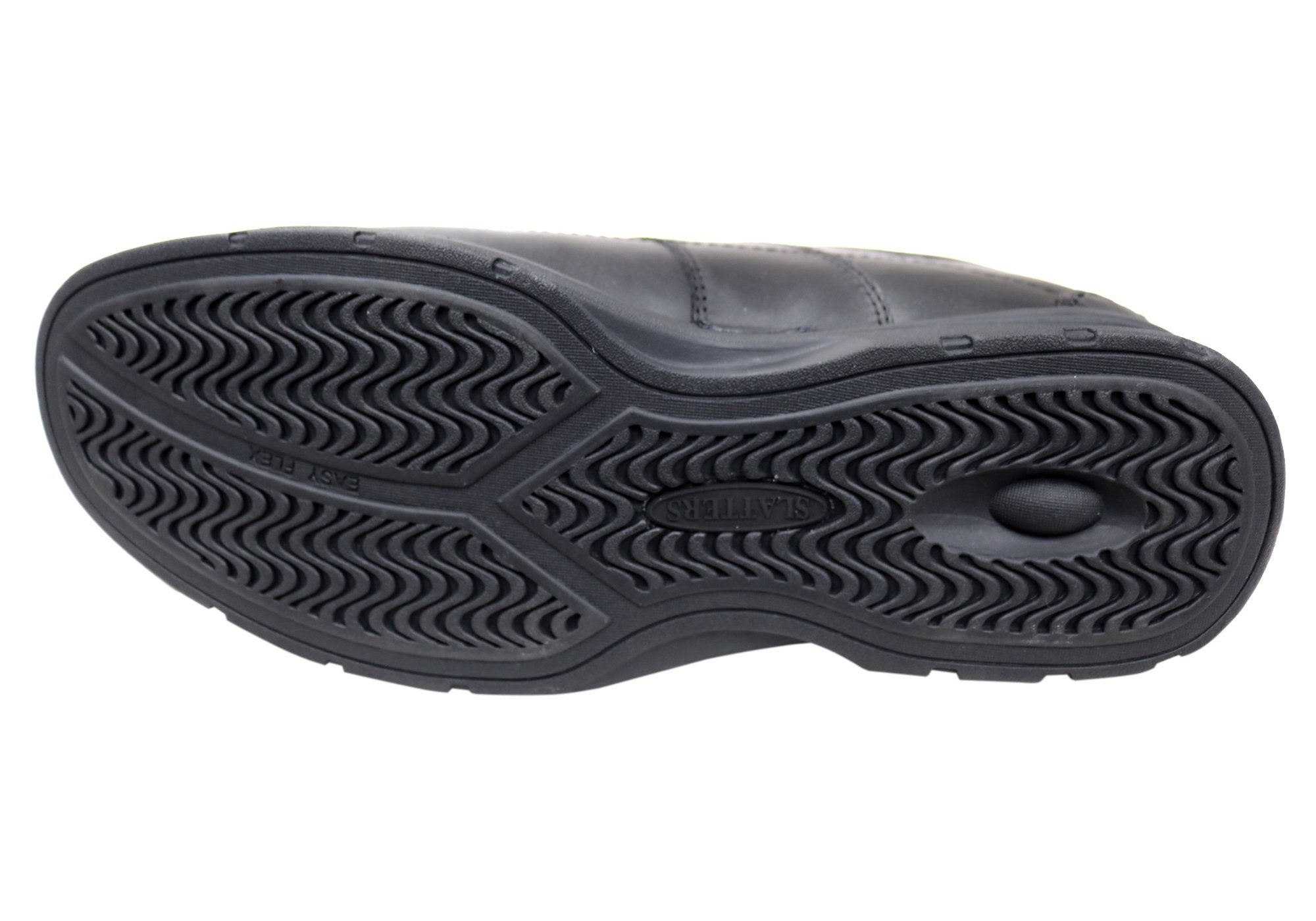 Slatters Lismore Mens Leather Extra Wide Fit Comfortable Slip On Shoes