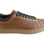 Ferricelli Finch Mens Leather Lace Up Casual Shoes Made In Brazil