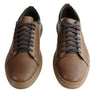 Ferricelli Finch Mens Leather Lace Up Casual Shoes Made In Brazil