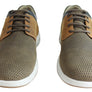 Ferricelli Burke Mens Leather Lace Up Casual Shoes Made In Brazil