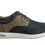Ferricelli Burke Mens Leather Lace Up Casual Shoes Made In Brazil