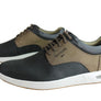 Ferricelli Burke Mens Leather Lace Up Casual Shoes Made In Brazil