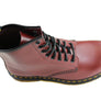 Dr Martens 1460 Cherry Smooth Unisex Leather Lace Up Fashion Boots