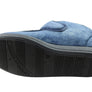 Homyped Mens Archie Comfort Adjustable Strap Extra Extra Wide Slippers