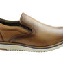 Ferricelli Lawrence Mens Comfort Leather Slip On Shoes Made In Brazil
