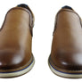 Ferricelli Lawrence Mens Comfort Leather Slip On Shoes Made In Brazil