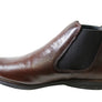Savelli Hans Mens Comfort Leather Chelsea Dress Boots Made In Brazil